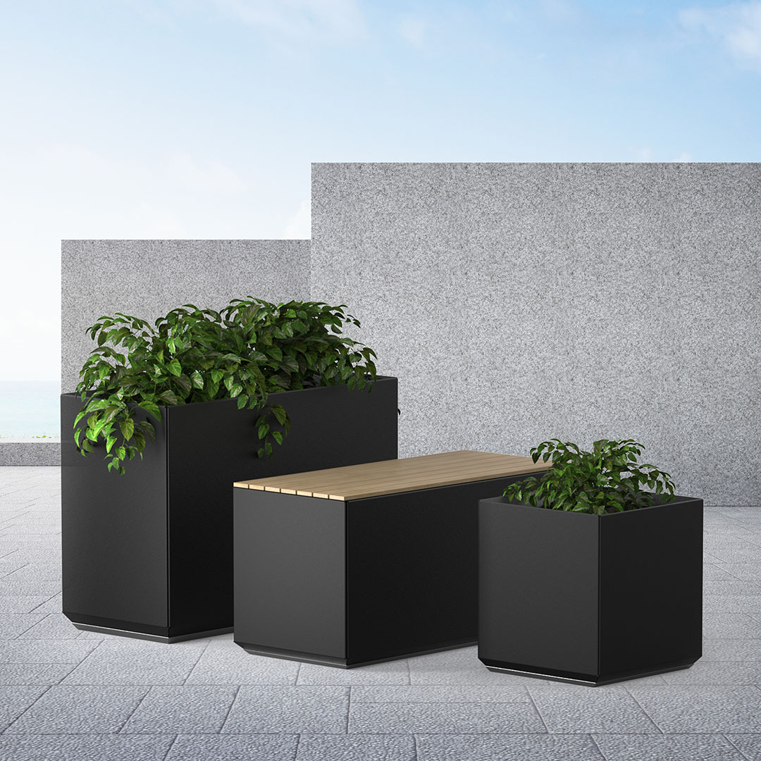 Custom Metal Products Planter Boxes